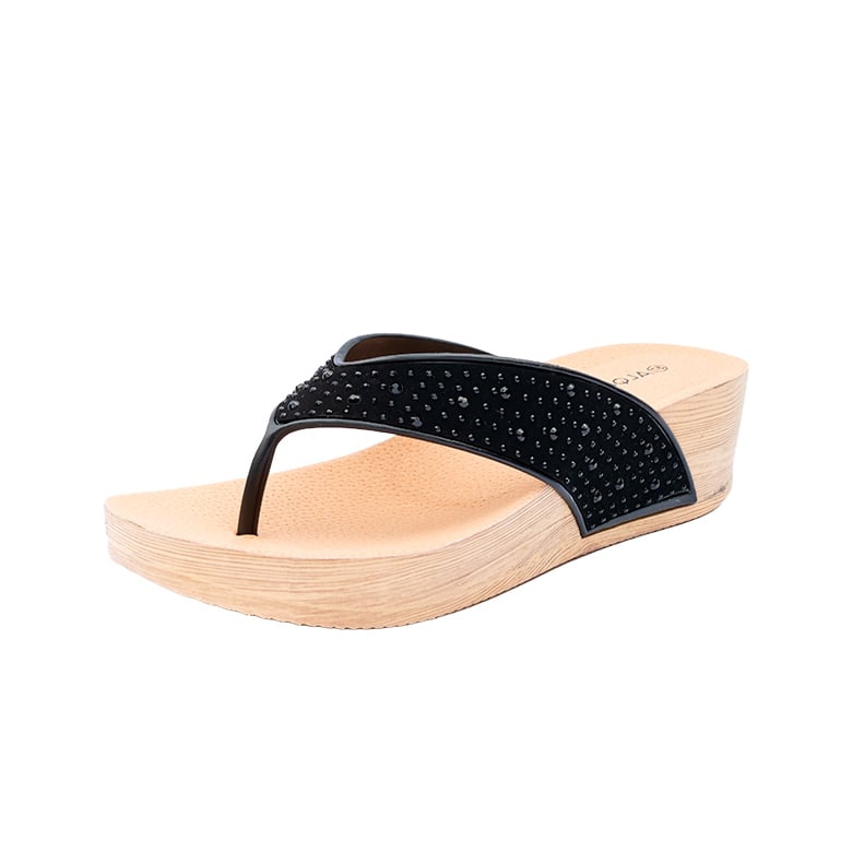 SANDALIAS MUJER ALQUIMIA NERU NEGRO - 1
