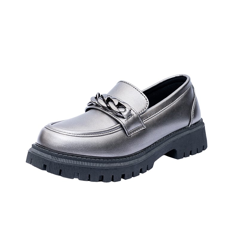 MOCASINES MUJER ALQUIMIA PLATEADO ITURI - 1
