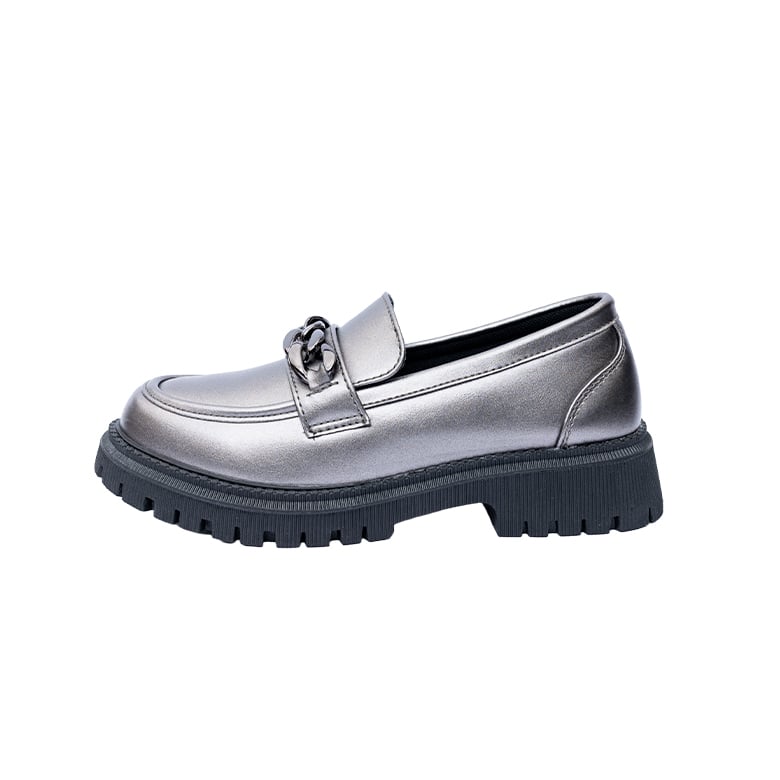 MOCASINES MUJER ALQUIMIA PLATEADO ITURI - 2