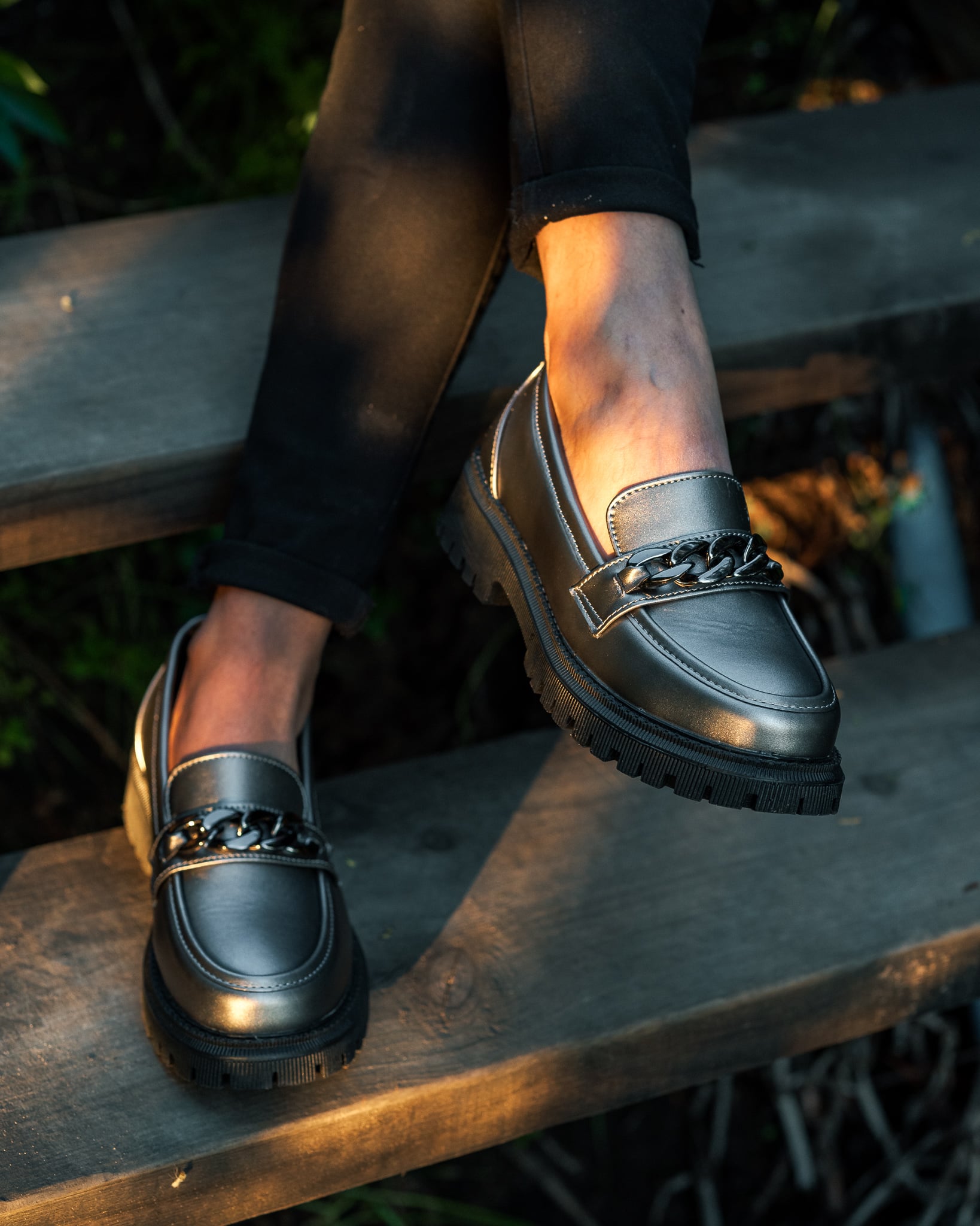 MOCASINES MUJER ALQUIMIA PLATEADO ITURI - 5
