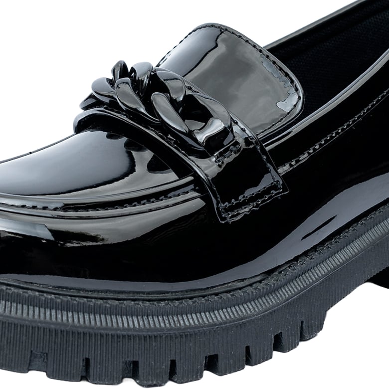 MOCASINES MUJER ALQUIMIA NEGRO ITURI CHAROL - 4
