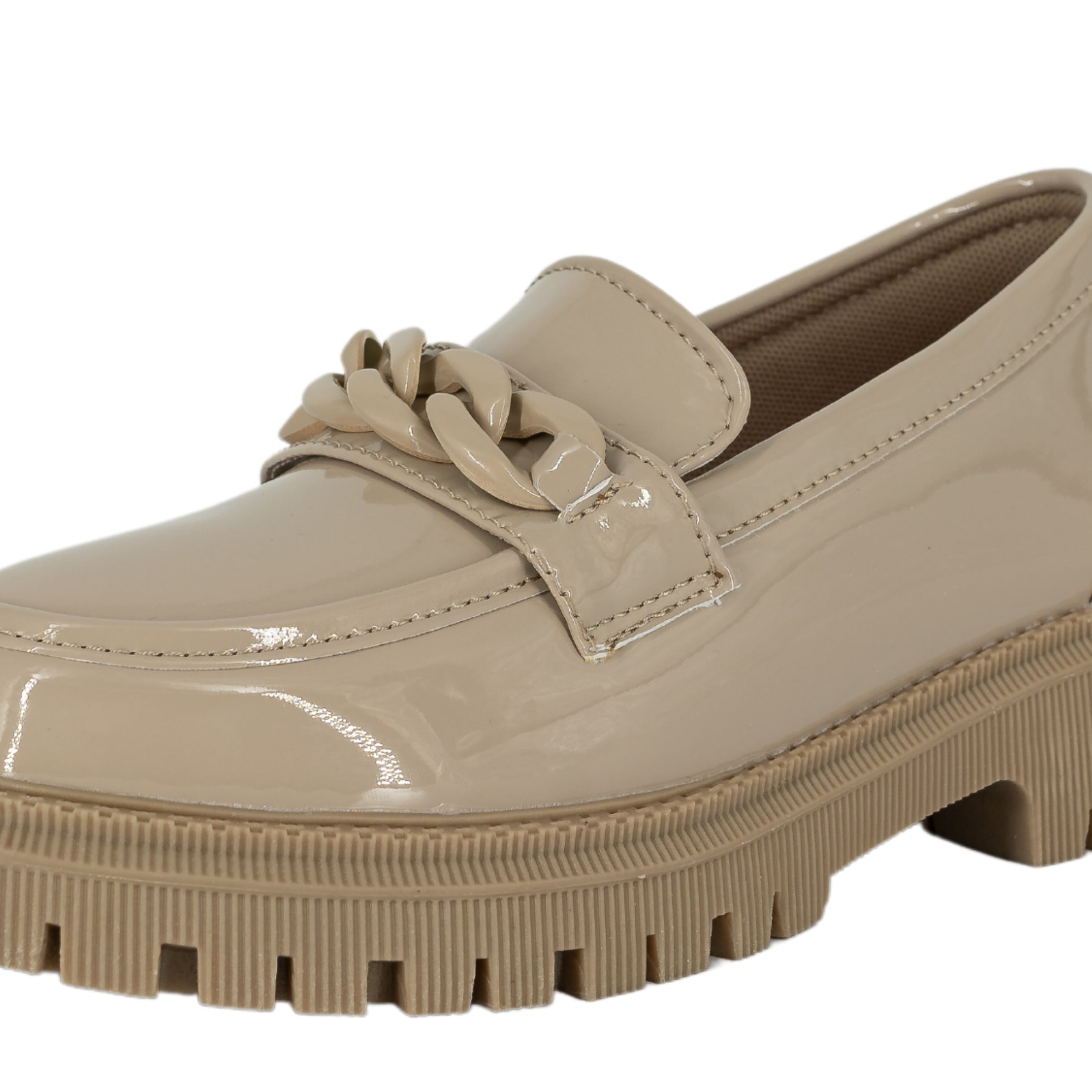 MOCASINES MUJER ALQUIMIA BEIGE ITURI - 4