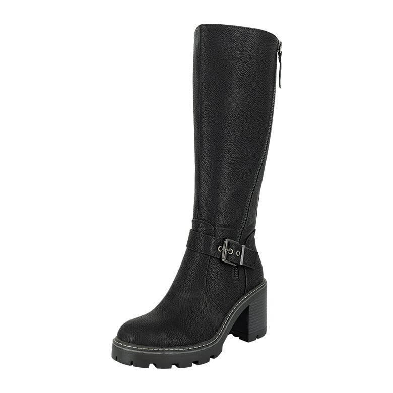 BOTAS MUJER ALQUIMIA NEGRO LARGA TANA - 1