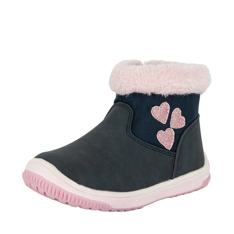 BOTÍN AZUL KARA BAMBOO CASUAL - 1