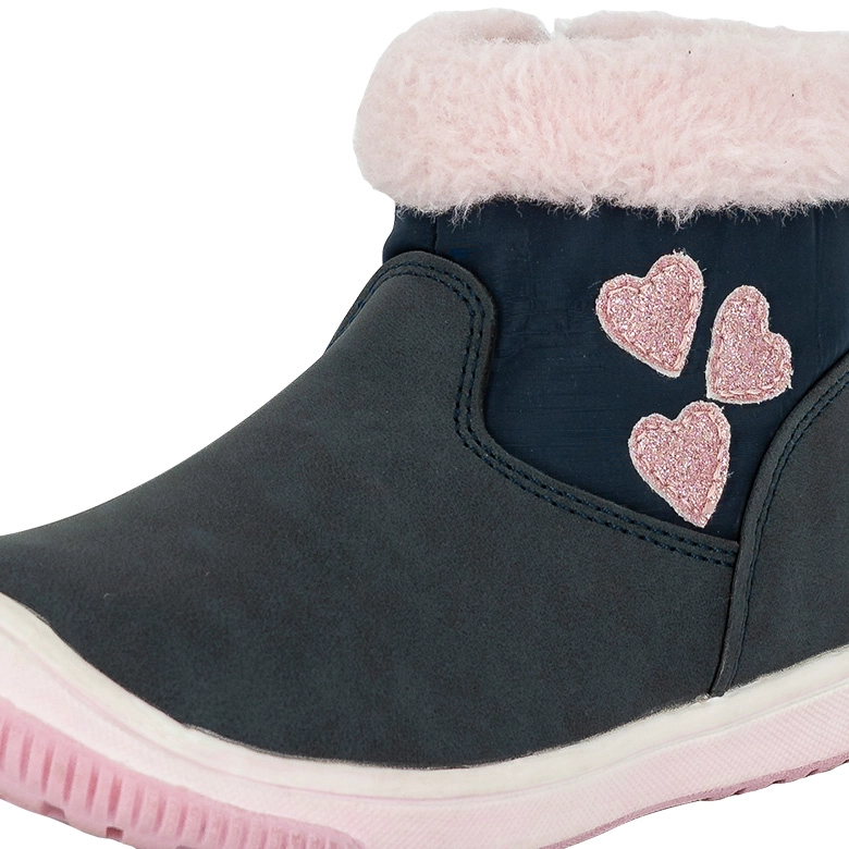 BOTÍN AZUL KARA BAMBOO CASUAL - 5