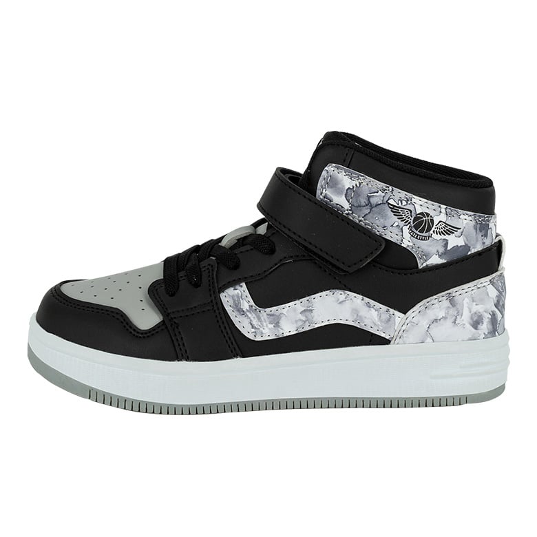 BOTÍN NEGRO ESTAMPA BAMBOO CASUAL - 2