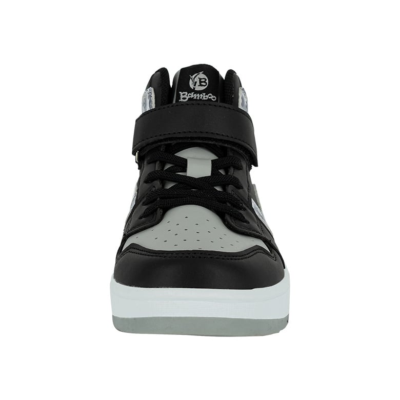 BOTÍN NEGRO ESTAMPA BAMBOO CASUAL - 3