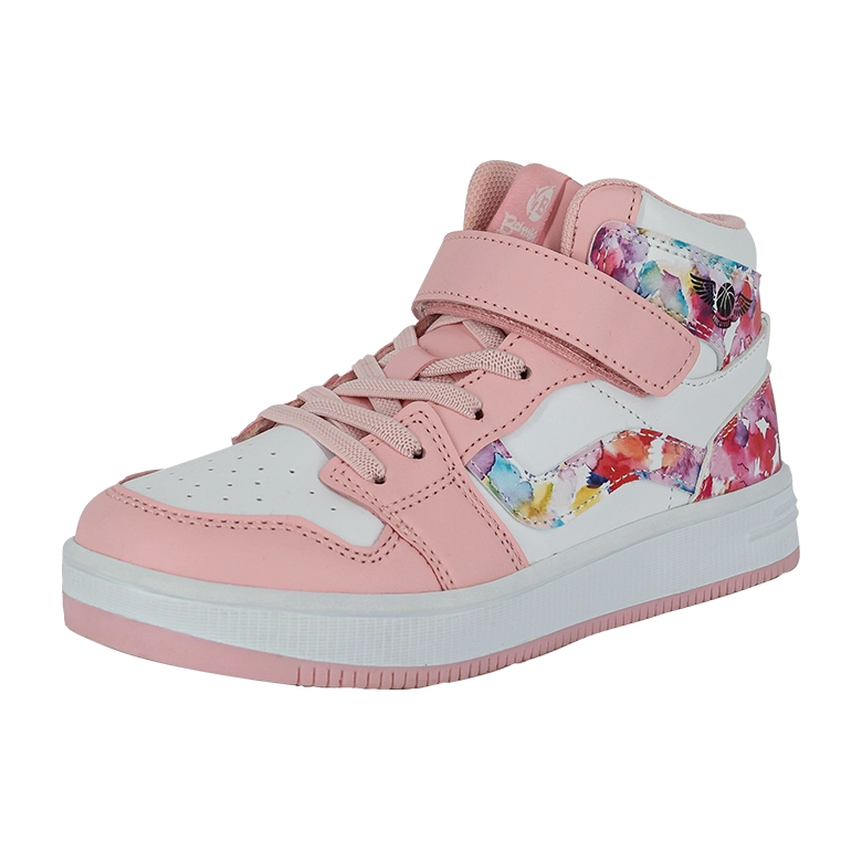 BOTÍN ROSADO ESTAMPA BAMBOO CASUAL - 1