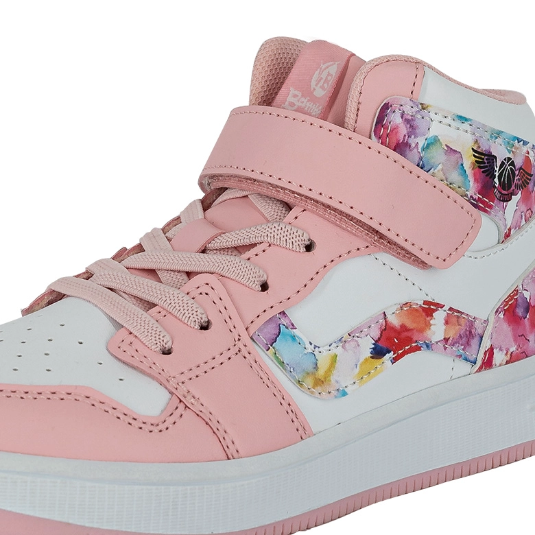 BOTÍN ROSADO ESTAMPA BAMBOO CASUAL - 4