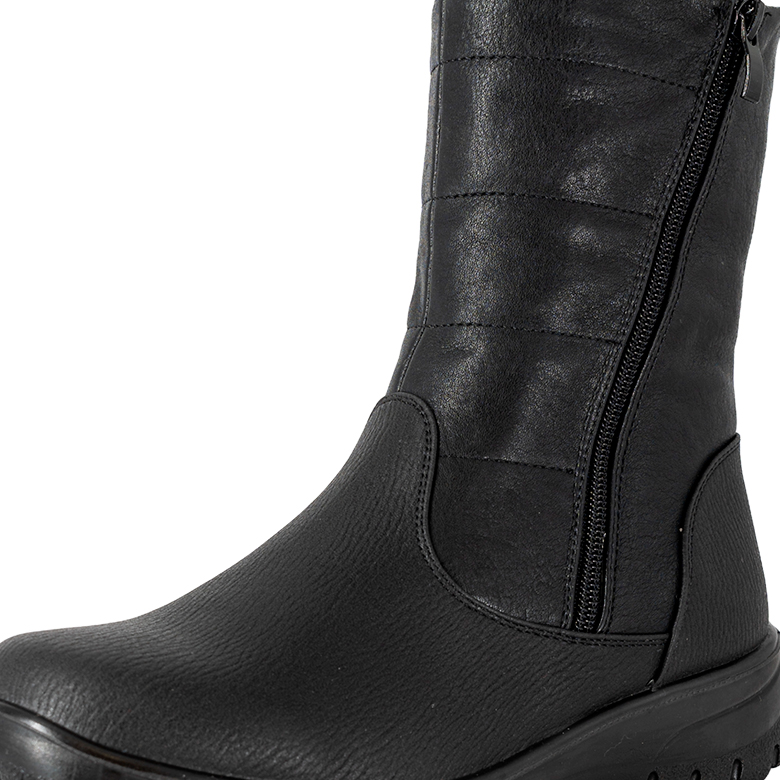 BOTAS MUJER PASSER NEGRO YATA - 5