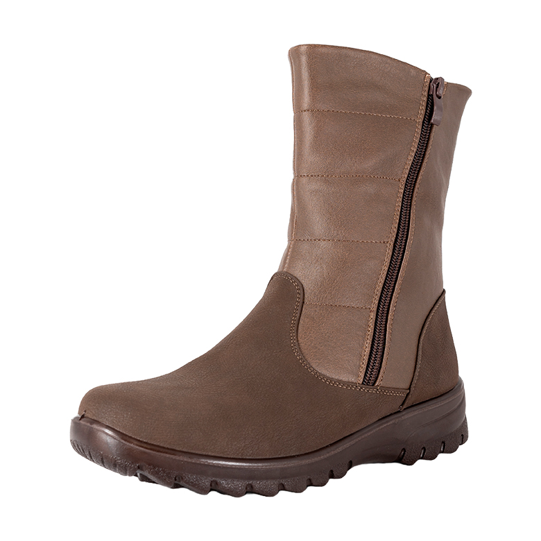 BOTAS MUJER PASSER TAUPE YATA - 1