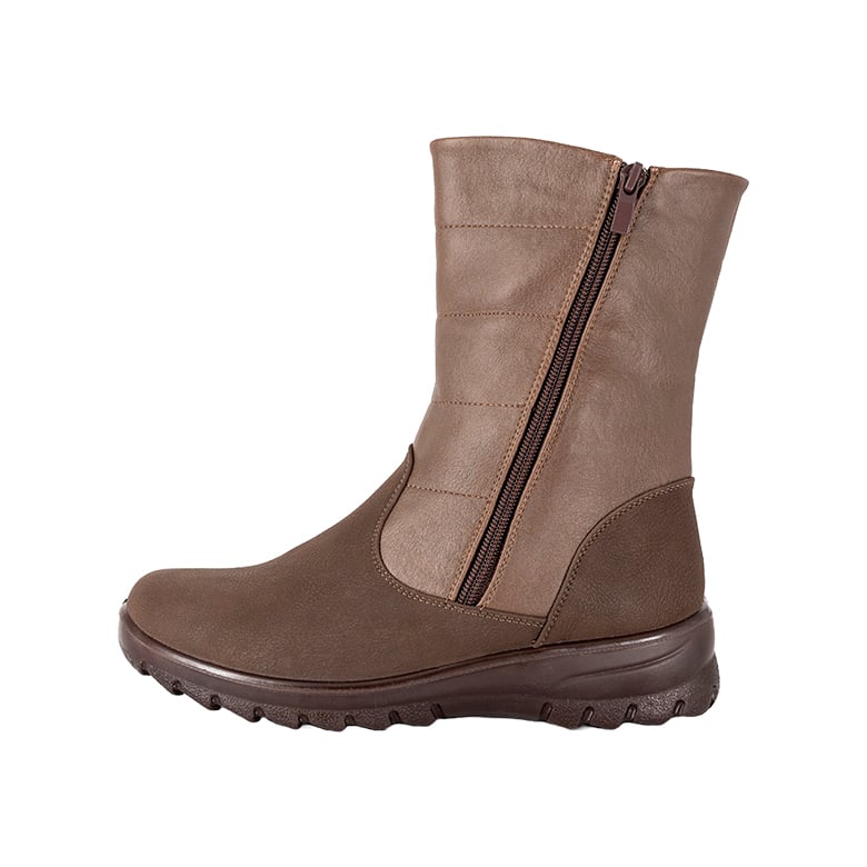 BOTAS MUJER PASSER TAUPE YATA - 2