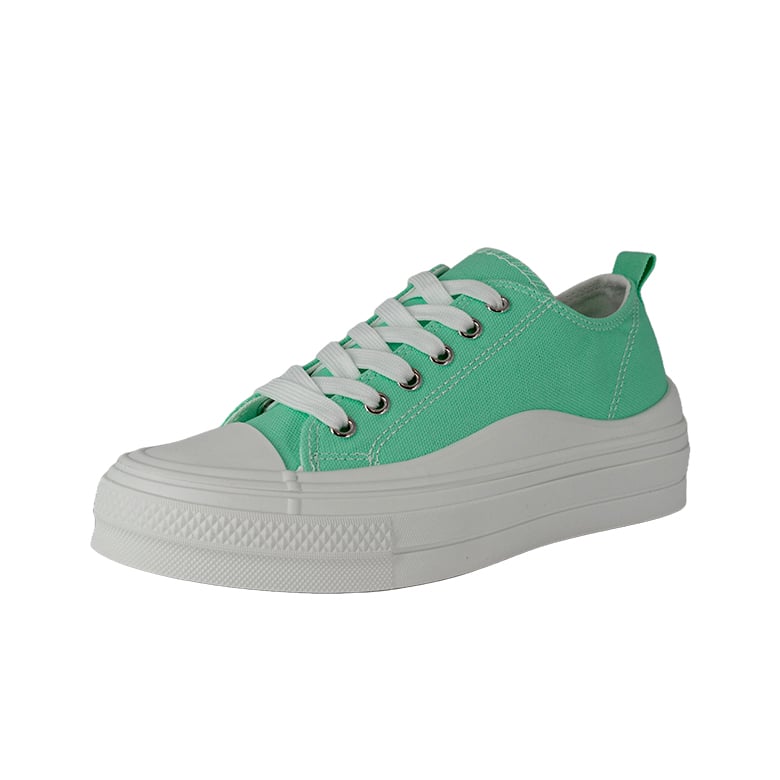 ZAPATILLAS MUJER ALQUIMIA CASUALES VERDE ABRUS - 1