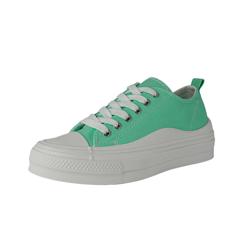 ZAPATILLAS MUJER ALQUIMIA CASUALES VERDE ABRUS - 1