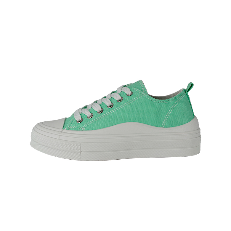 ZAPATILLAS MUJER ALQUIMIA CASUALES VERDE ABRUS - 2