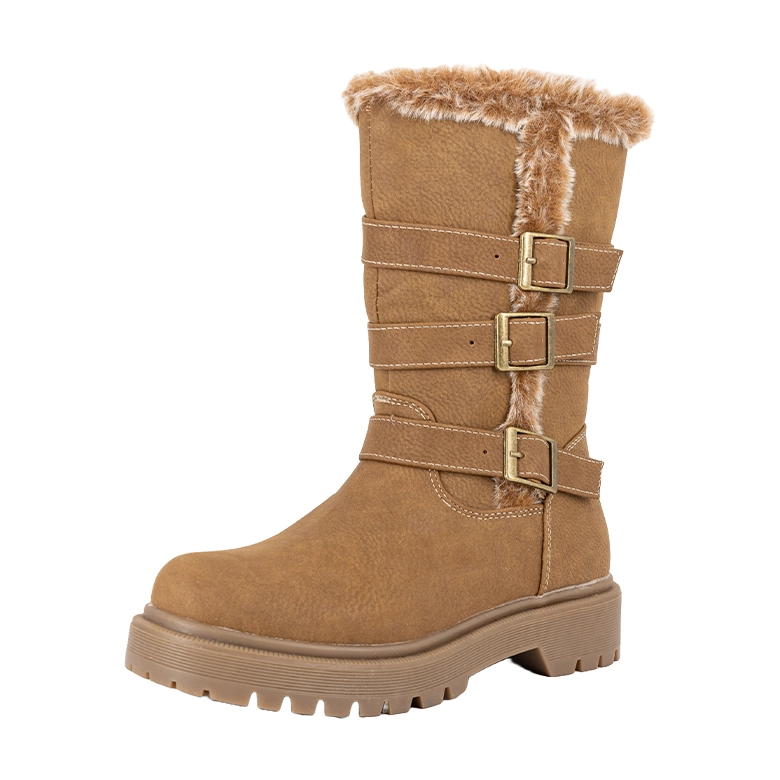 BOTAS NIÑA BAMBOO CARAMELO IDER - 1