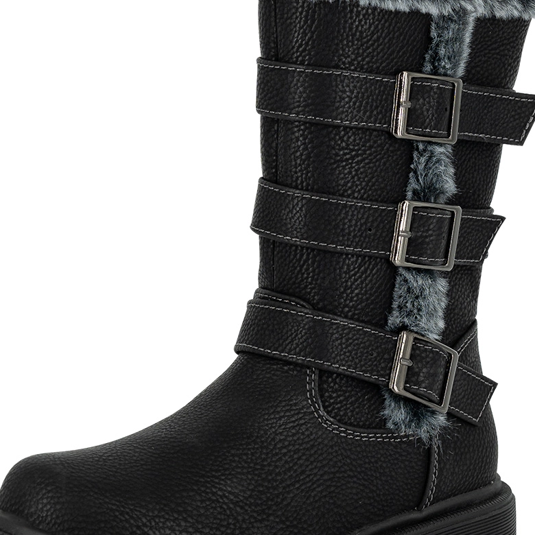 BOTAS NIÑA BAMBOO NEGRO IDER - 5