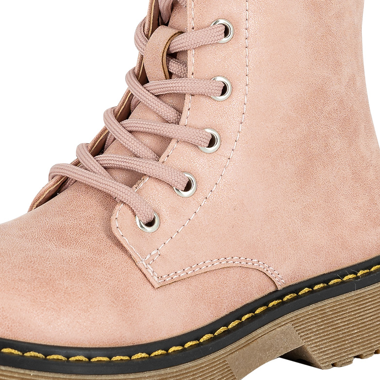 BOTÍN ROSADO MIN BAMBOO CASUAL - 5
