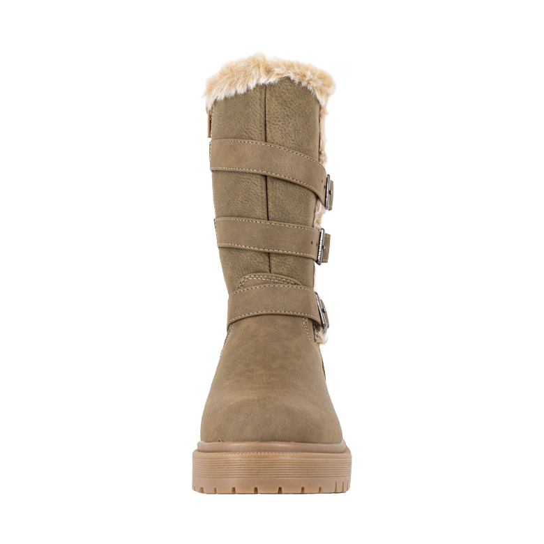 BOTAS NIÑA BAMBOO IDER KHAKI - 3