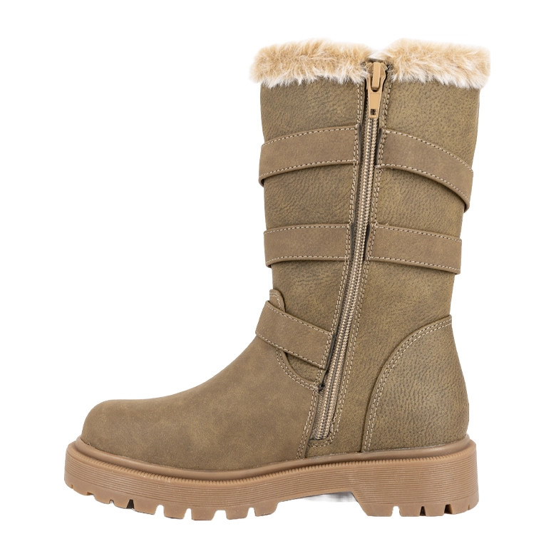 BOTAS NIÑA BAMBOO IDER KHAKI - 4