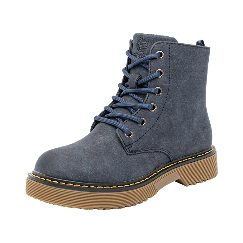 BOTÍN AZUL MIN BAMBOO CASUAL - 1