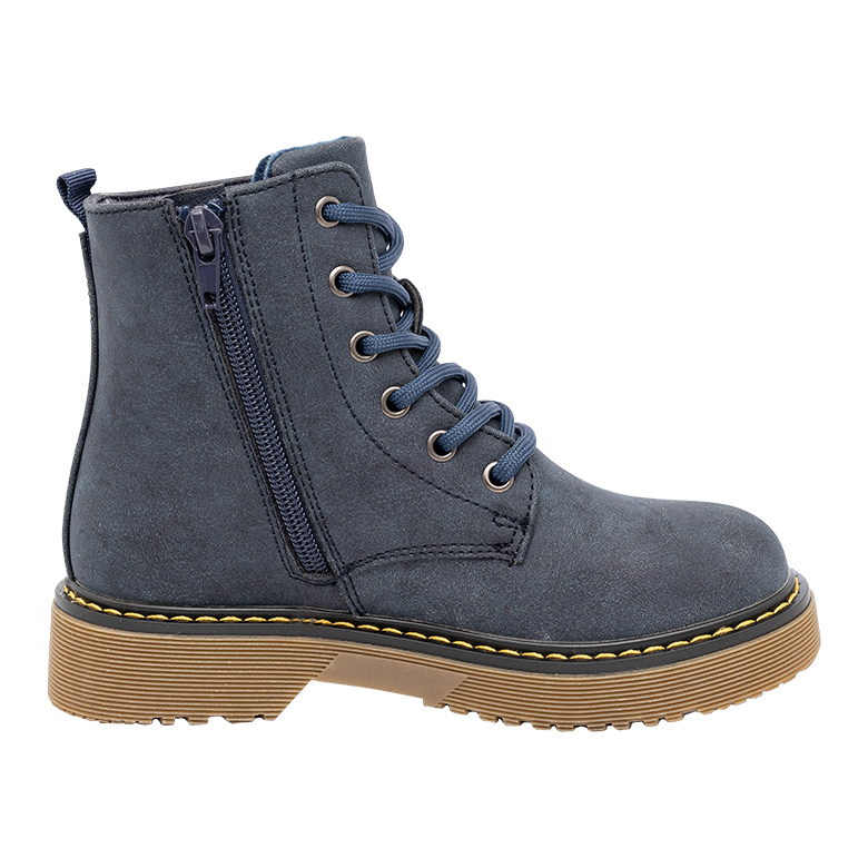 BOTÍN AZUL MIN BAMBOO CASUAL - 4