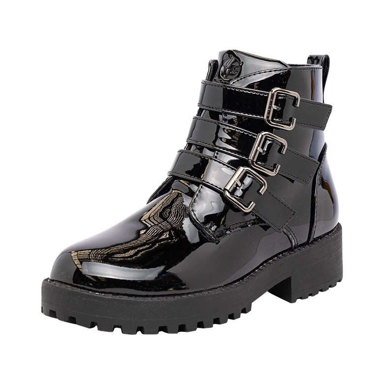BOTÍN NEGRO YENI CHAROL BAMBOO CASUAL - 1