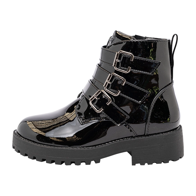 BOTÍN NEGRO YENI CHAROL BAMBOO CASUAL - 2