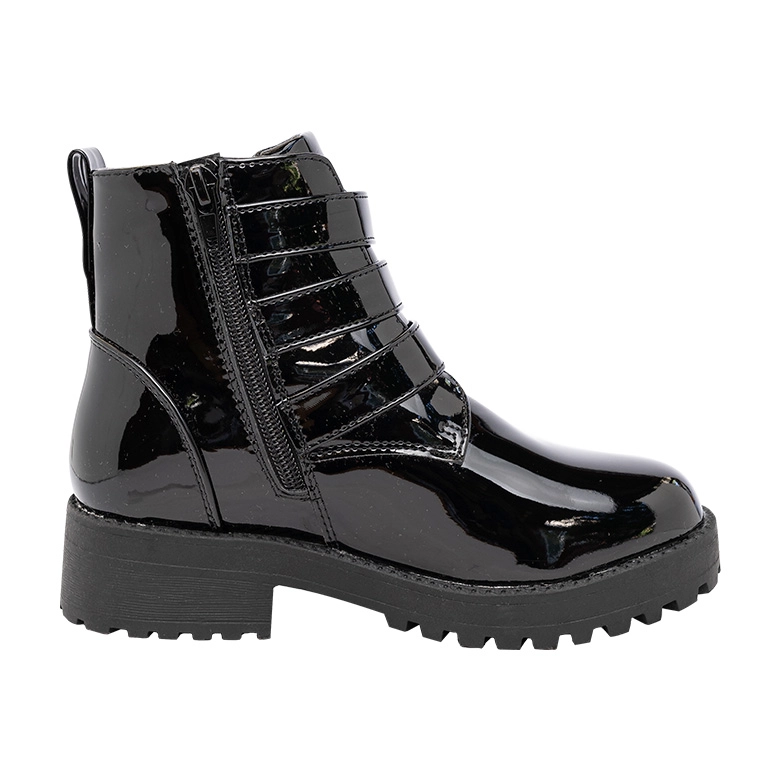 BOTÍN NEGRO YENI CHAROL BAMBOO CASUAL - 4