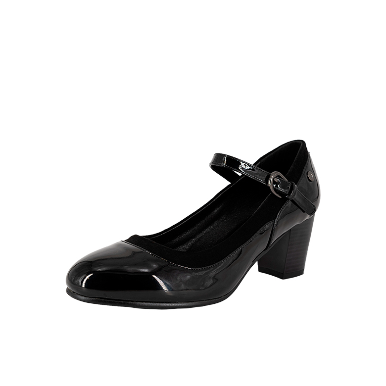 ZAPATO CUECA ALBA NEGRO CHAROL ALQUIMIA - 1