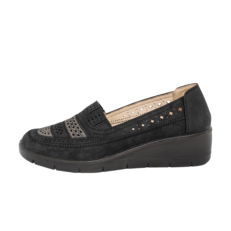MOCASINES MUJER PASSER NEGRO BARVA - 2