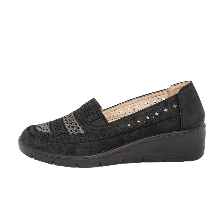 MOCASINES MUJER PASSER NEGRO BARVA - 2