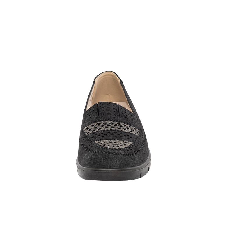 MOCASINES MUJER PASSER NEGRO BARVA - 3