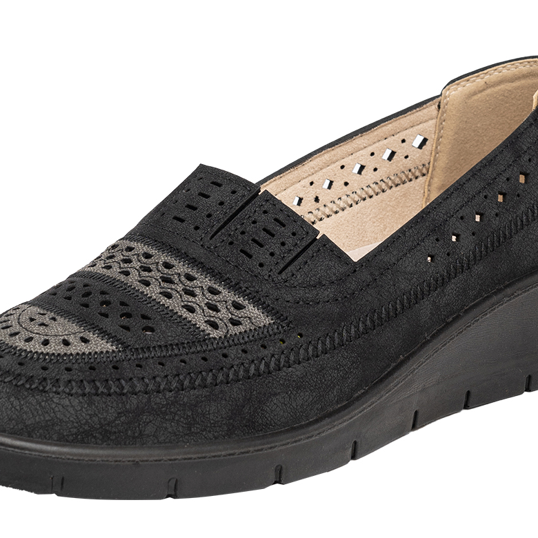 MOCASINES MUJER PASSER NEGRO BARVA - 4