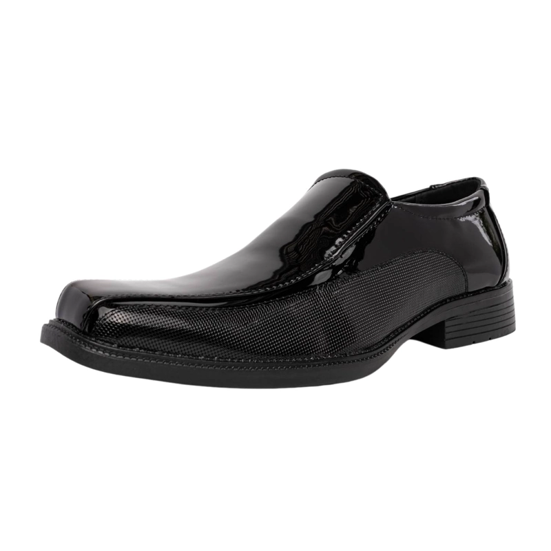 ZAPATO IVARS NEGRO CHAROL UNS - 1