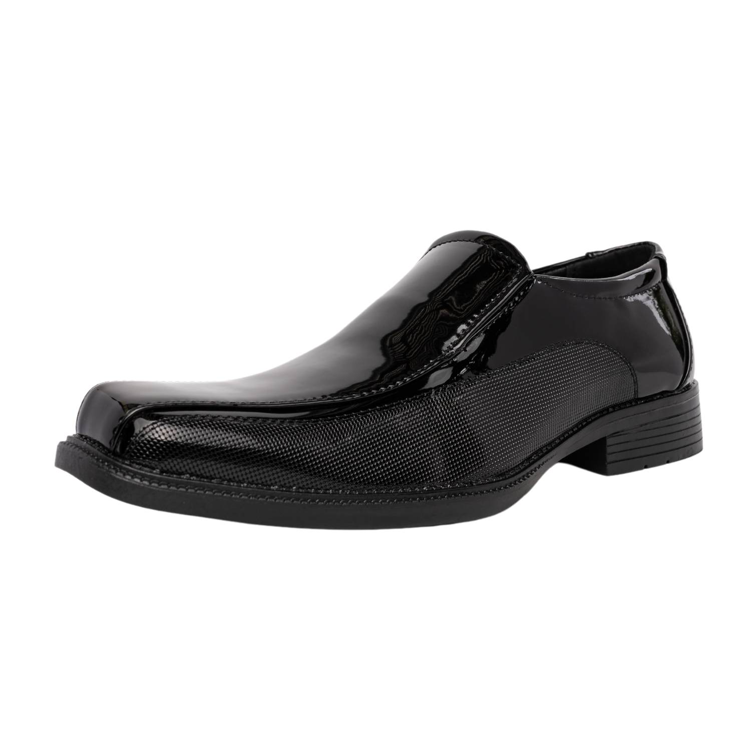 ZAPATO IVARS NEGRO CHAROL UNS - 1