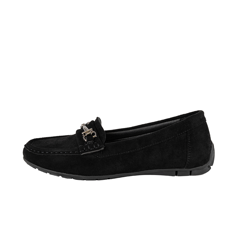 MOCASINES MUJER ALQUIMIA NEGRO FANER - 2