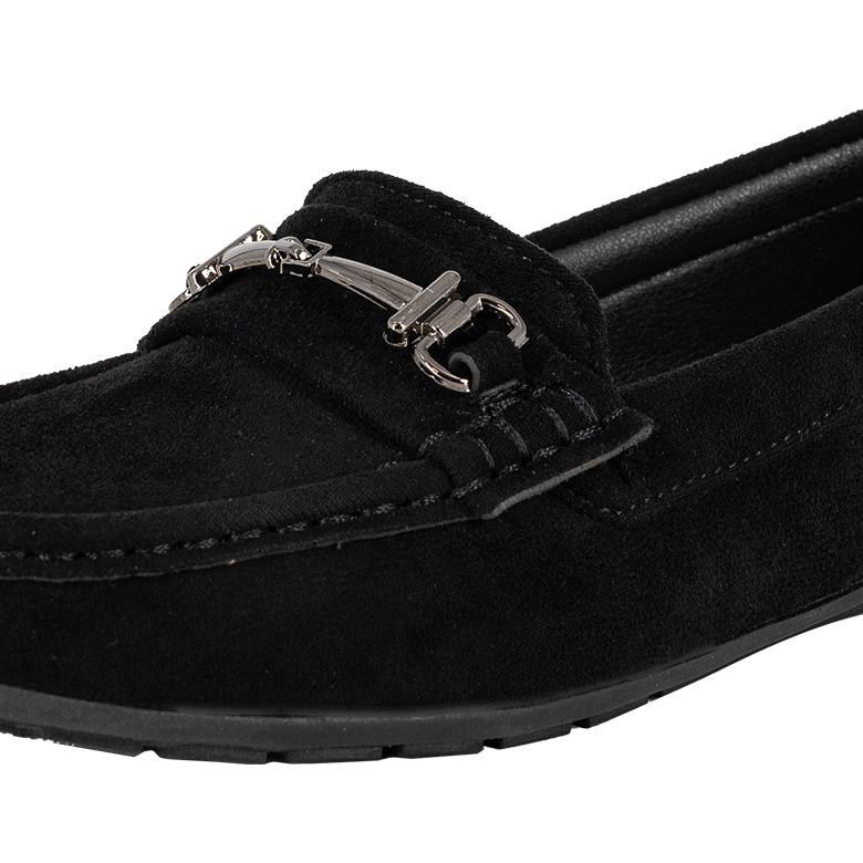 MOCASINES MUJER ALQUIMIA NEGRO FANER - 4