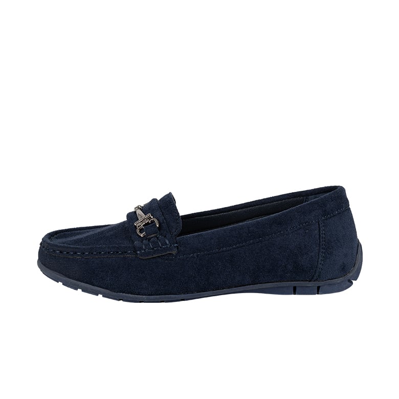 MOCASINES MUJER ALQUIMIA AZUL FANER - 2