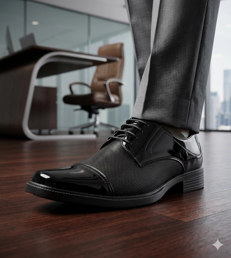 ZAPATO NIL NEGRO CHAROL UNS - 5