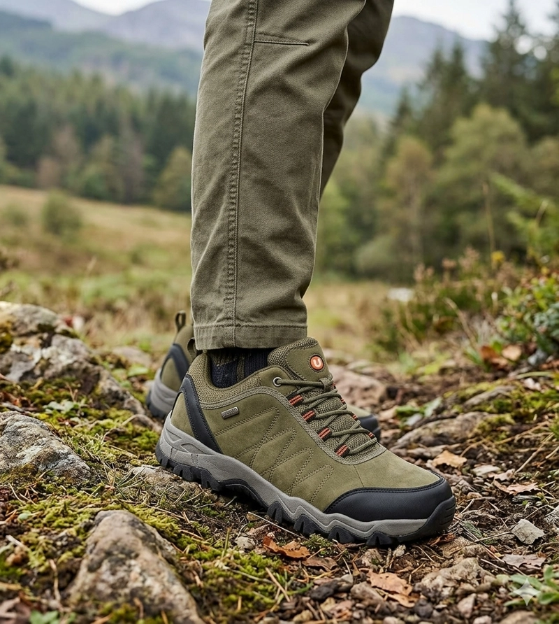 ZAPATILLAS HOMBRE UNS OUTDOOR VERDE LEARES - 5