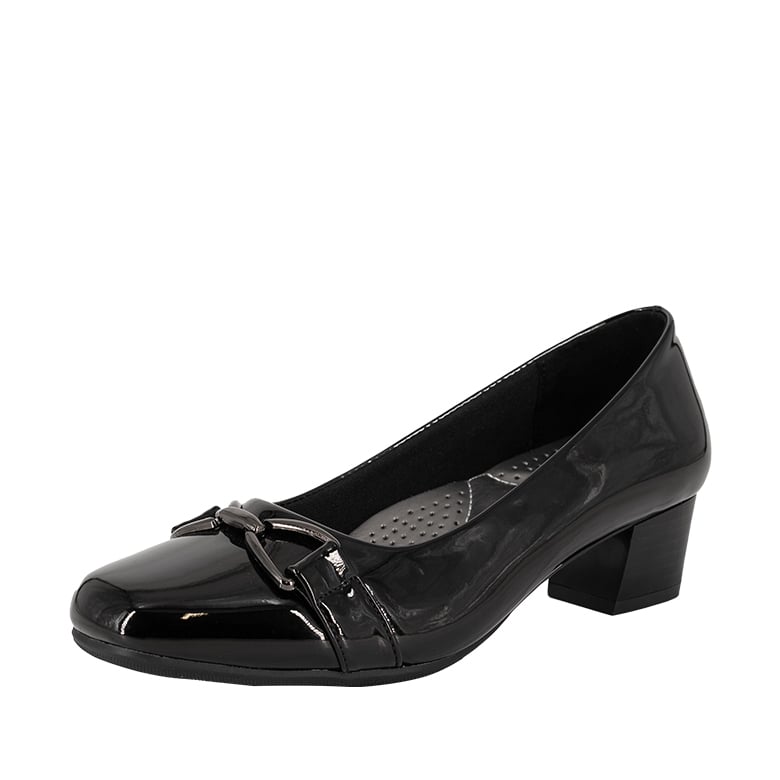 ZAPATO DARINA NEGRO CHAROL ALQUIMIA - 1