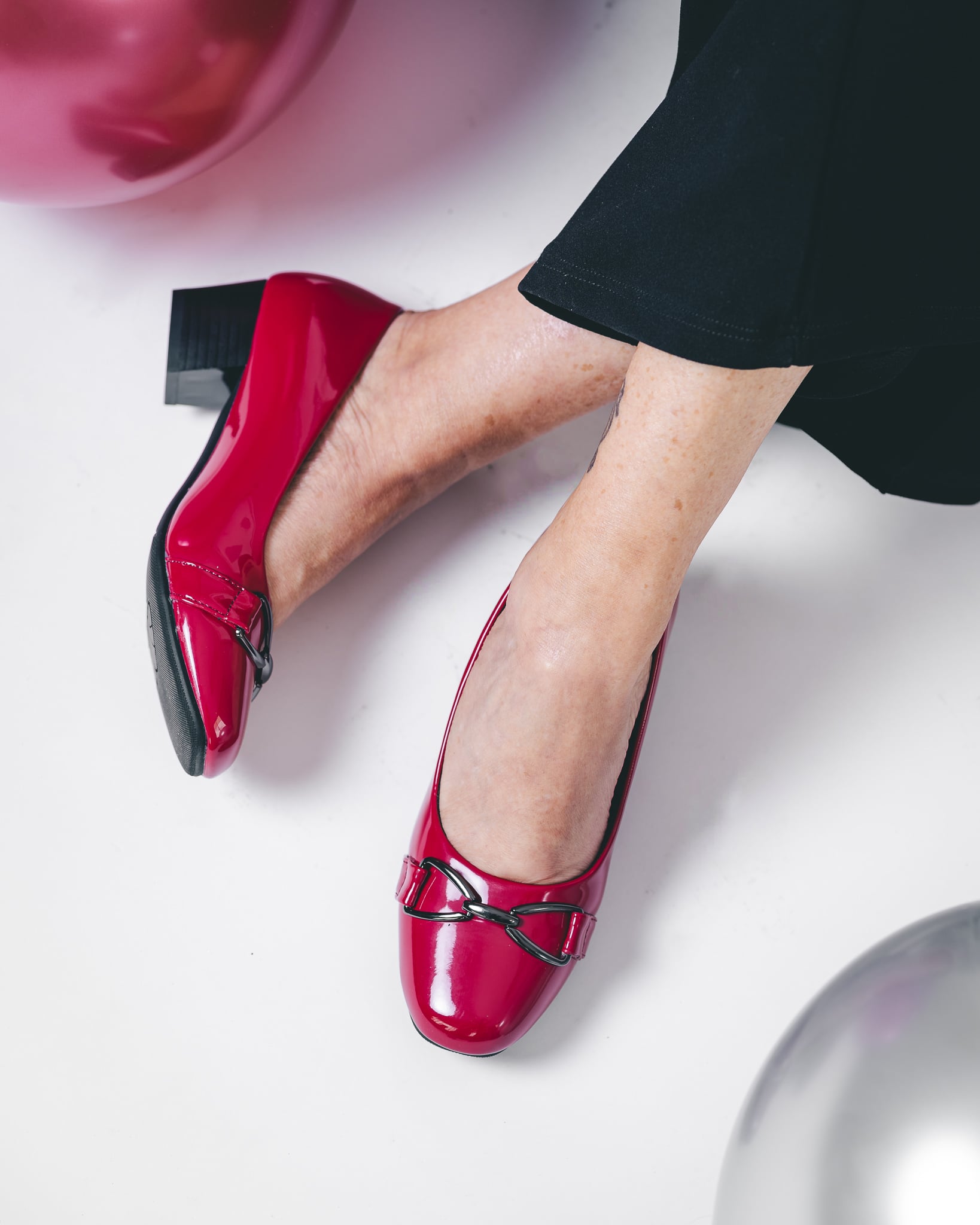 ZAPATO DARINA ROJO ALQUIMIA - 5