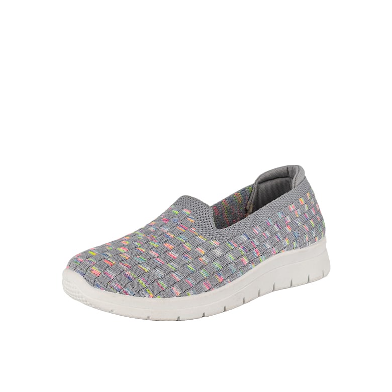 ZAPATILLAS MUJER ALQUIMIA CASUALES GRIS BALMES - 1