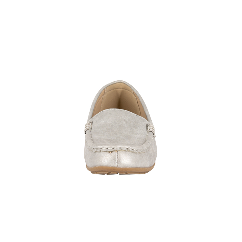MOCASINES MUJER ALQUIMIA PLATEADO SANTIS - 3