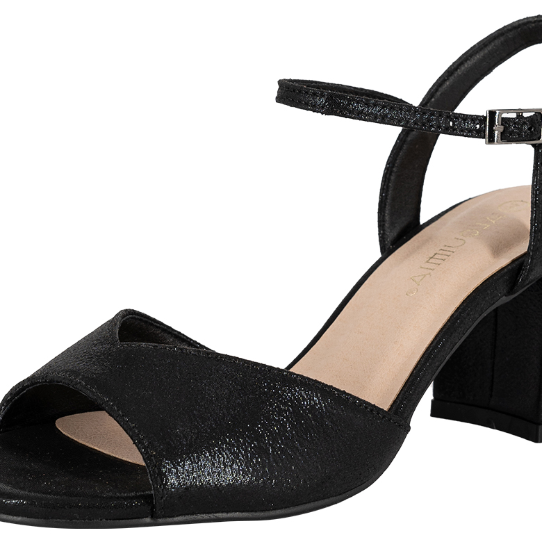 SANDALIA DE VESTIR MUJER ALQUIMIA NEGRO EIRIS - 4
