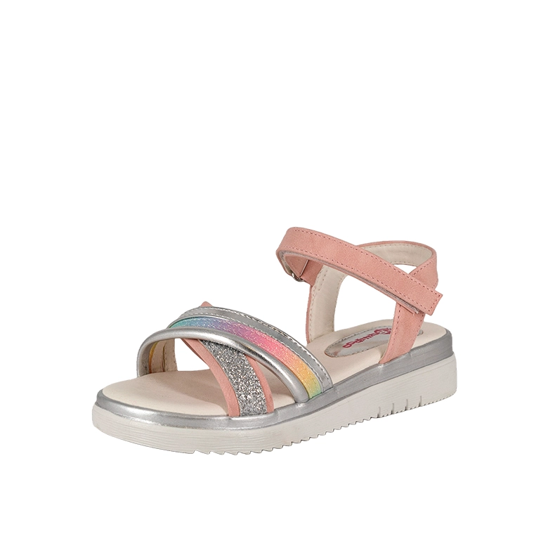 SANDALIA NIÑA BAMBOO ROSADO IRIS - 1