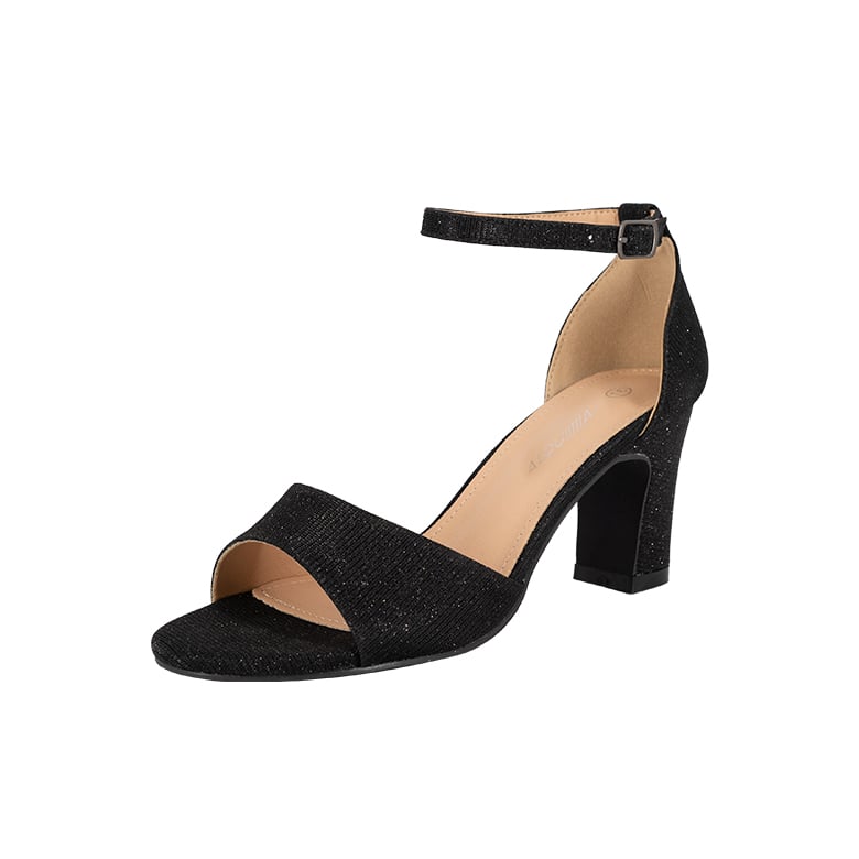 SANDALIA DE VESTIR MUJER ALQUIMIA NEGRO SORET - 1