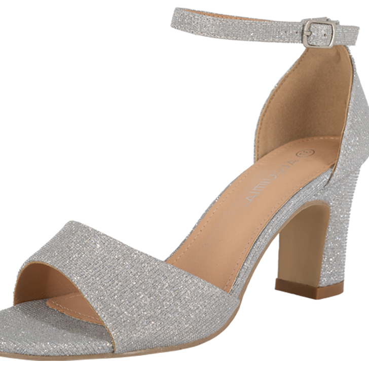 SANDALIA DE VESTIR MUJER ALQUIMIA PLATEADO SORET - 4