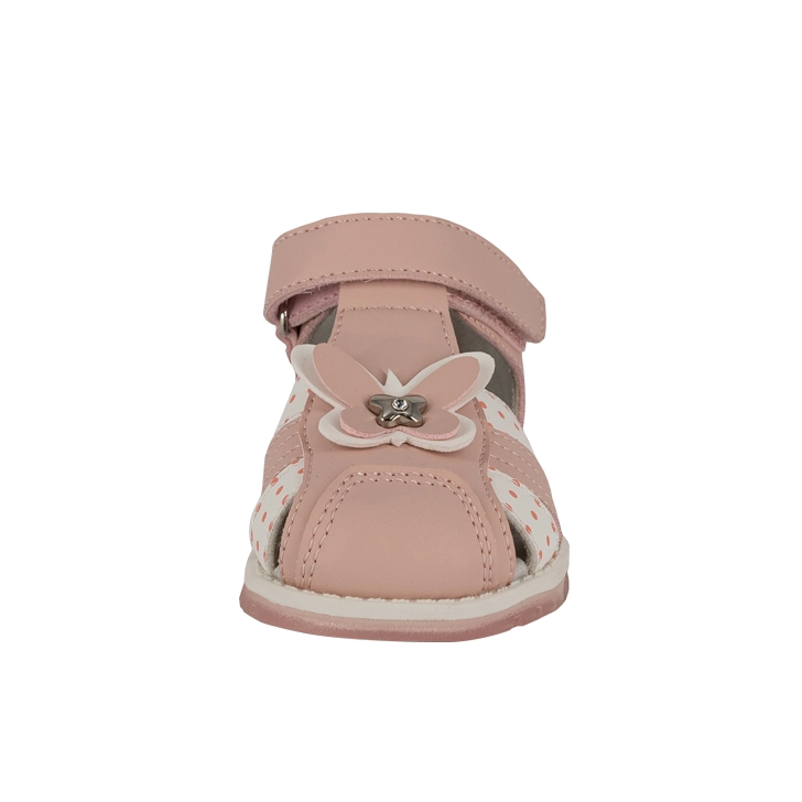 SANDALIA NIÑA BAMBOO ROSADO CORAL - 3
